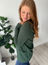 Classic Cardigan - Forest