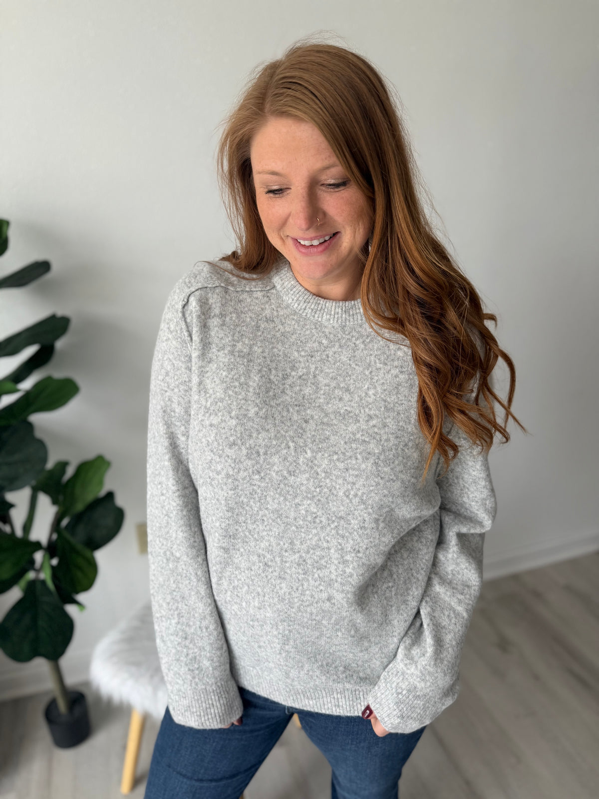 Heather Cloud Sweater