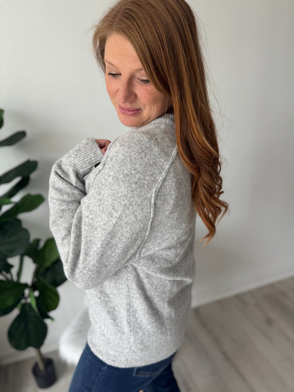 Heather Cloud Sweater