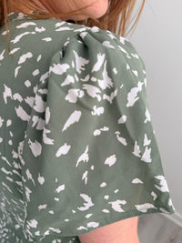 Sage Petal Top