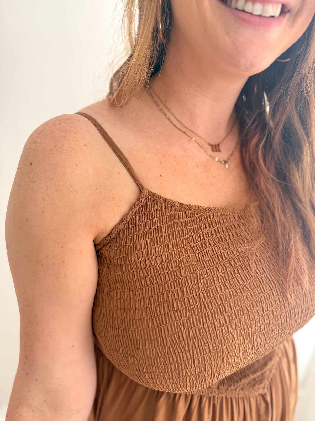Mocha Muse Midi Dress