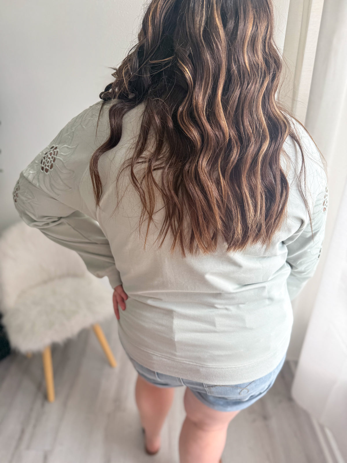Luna Bloom Long Sleeve Top