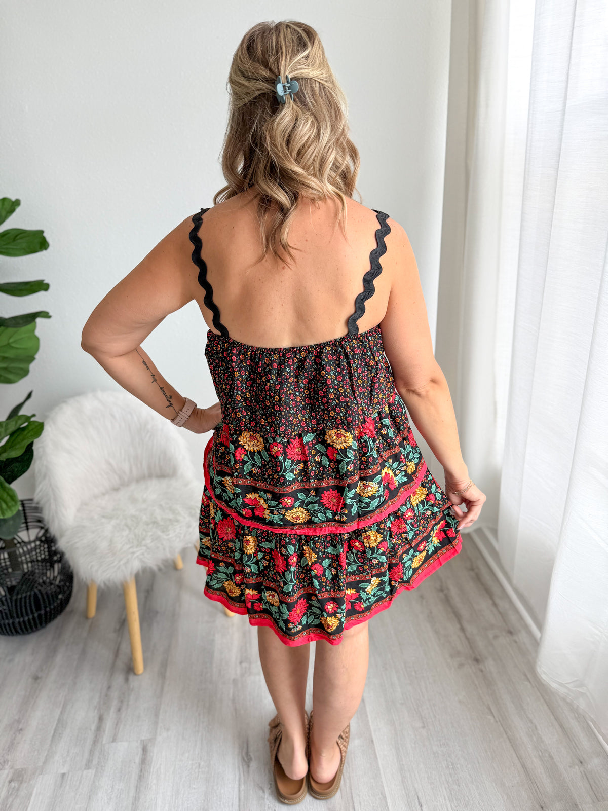 Golden Garden Dress