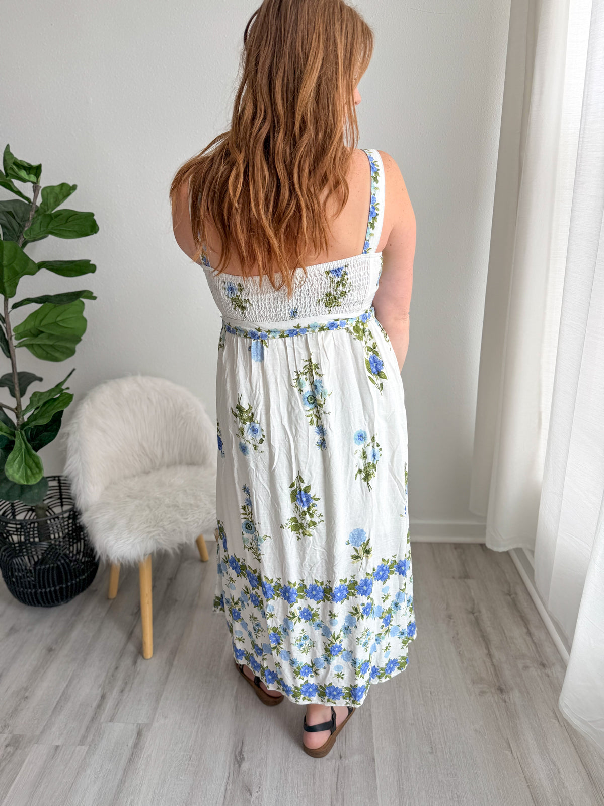 Blue Meadow Bloom Dress
