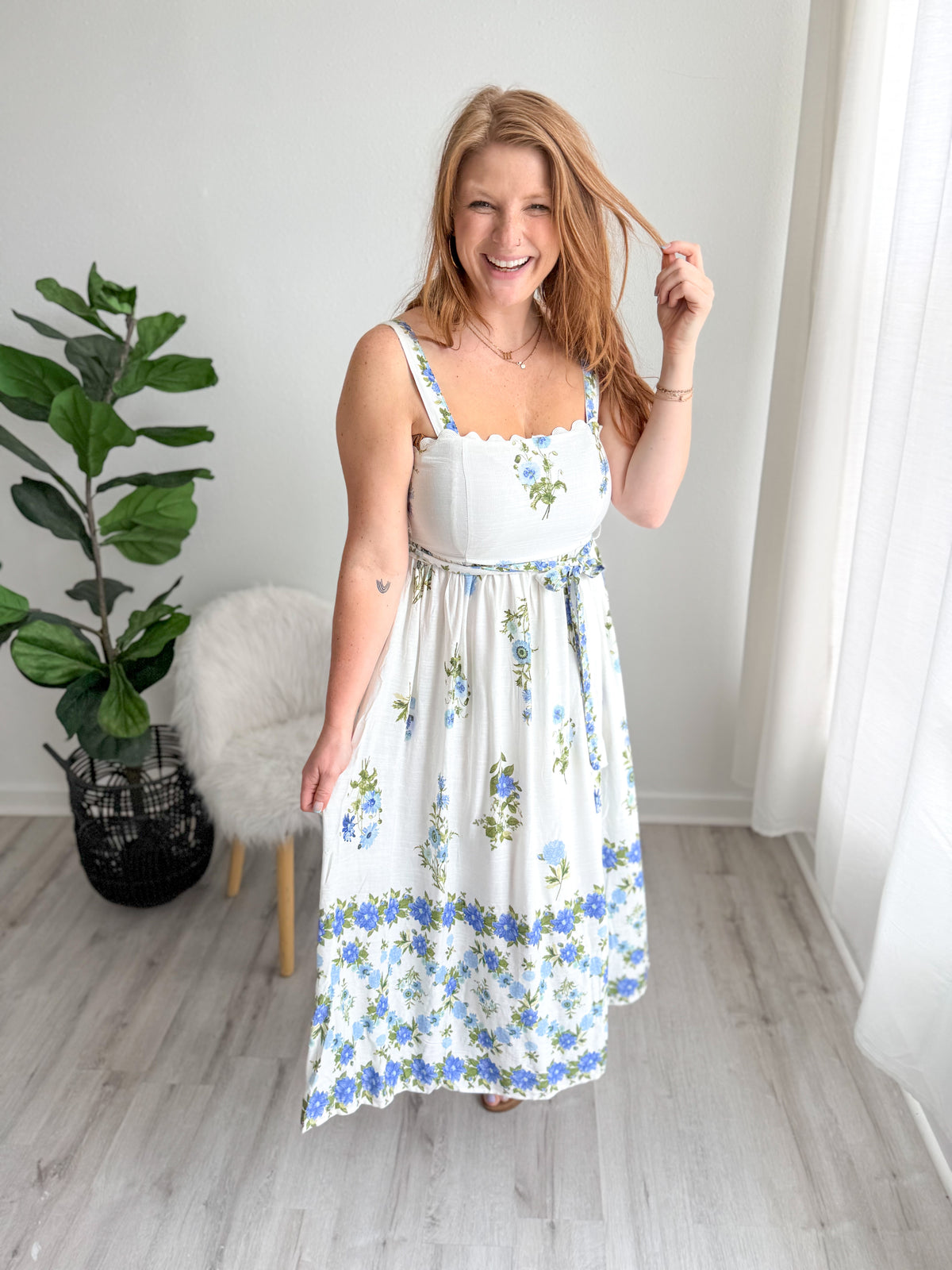 Blue Meadow Bloom Dress