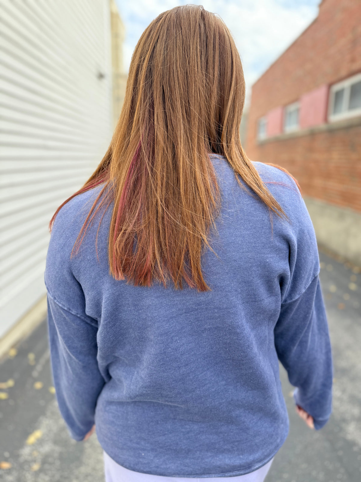 Homebody Mineral Washed Crewneck