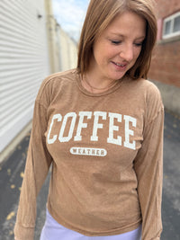 Coffee Weather Mineral Washed Long Sleeve