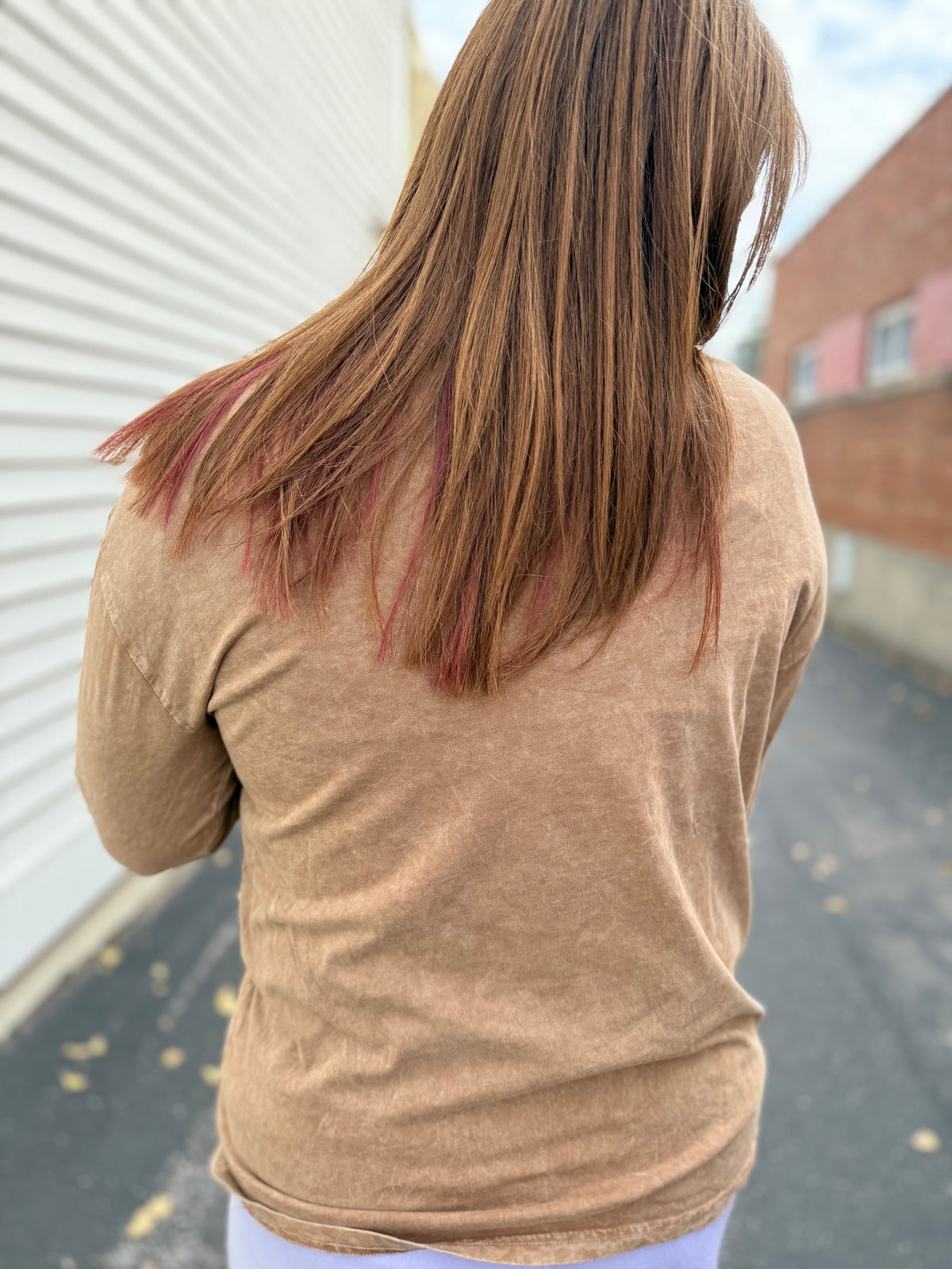 Coffee Weather Mineral Washed Long Sleeve