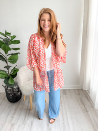 Coral Bloom Cover-Up