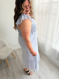 Bluebird Stripe Dress