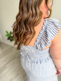 Bluebird Stripe Dress