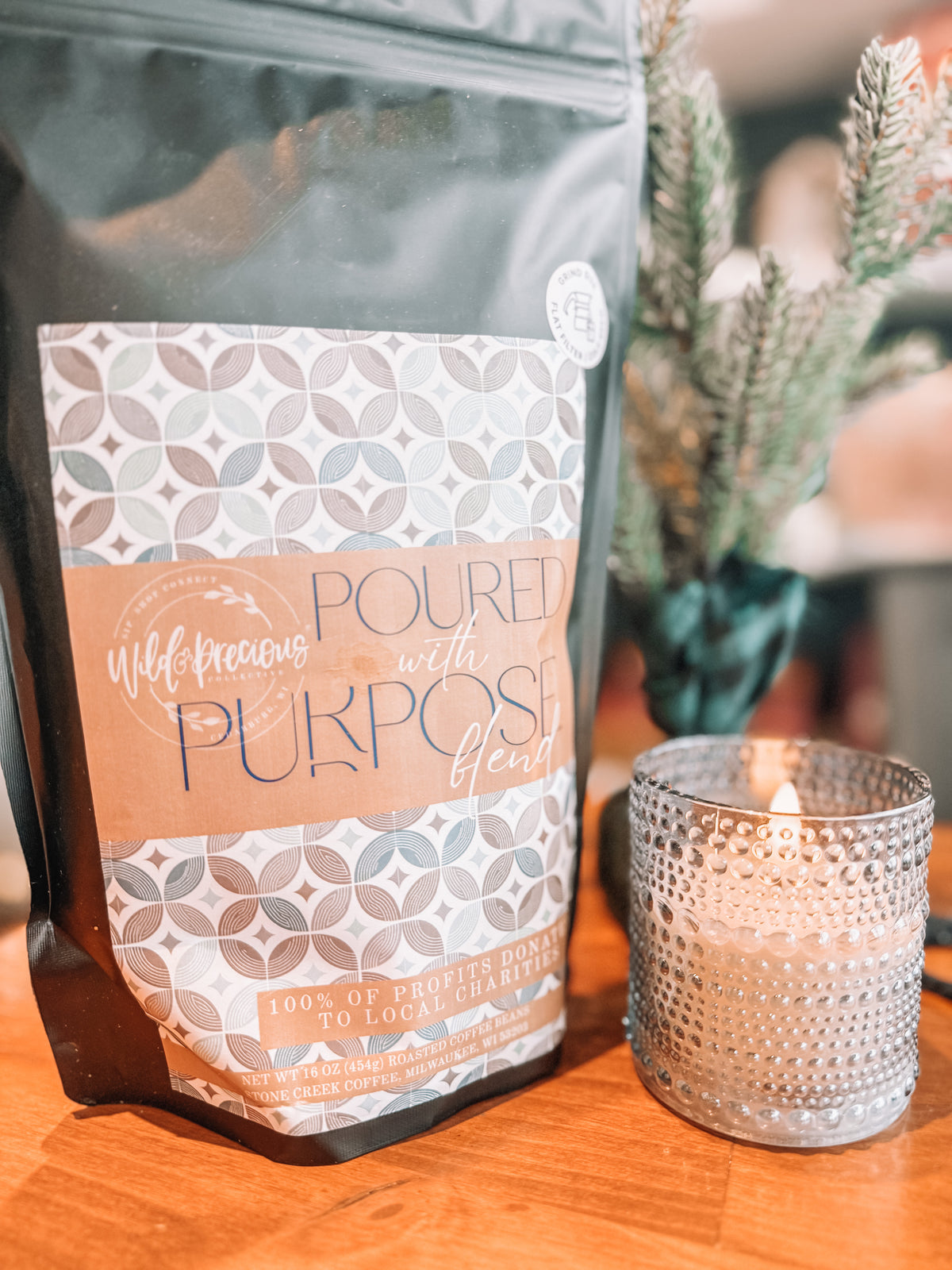 Poured with Purpose Coffee 16oz Bag