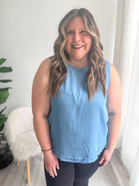 Chambray Breeze Tank