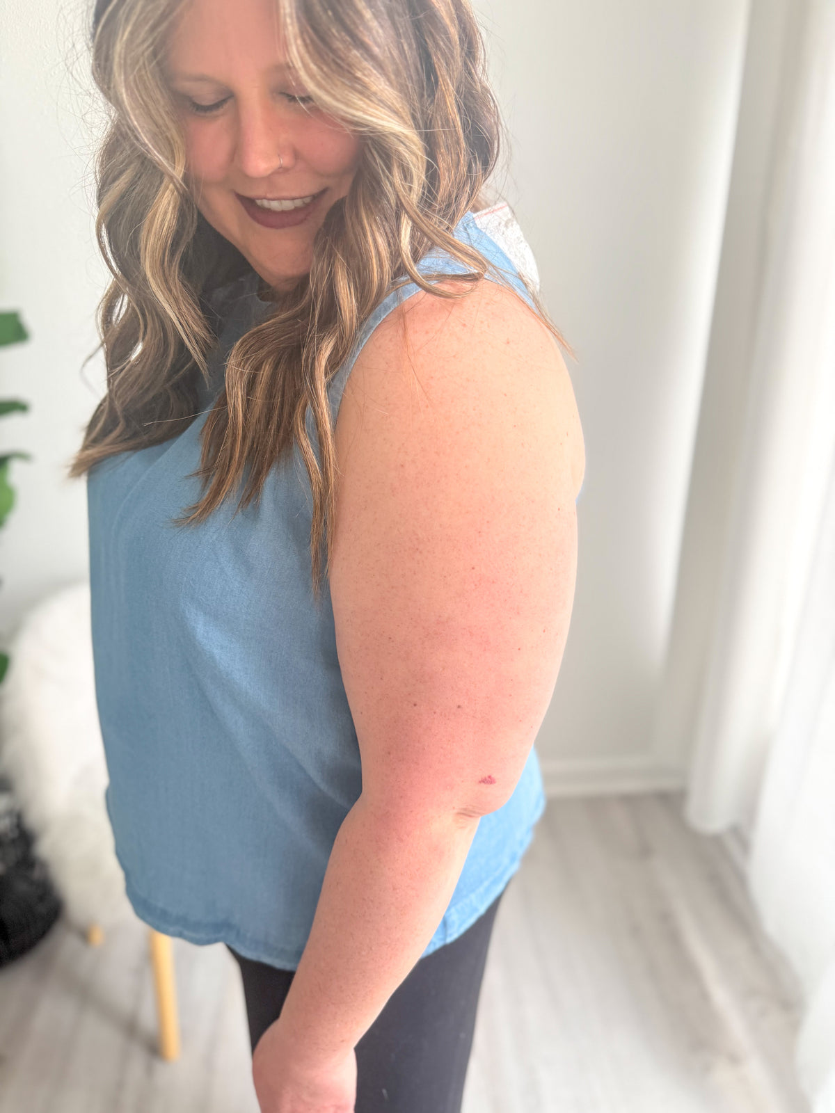 Chambray Breeze Tank