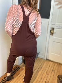 Mocha Bliss Pocket Jumpsuit