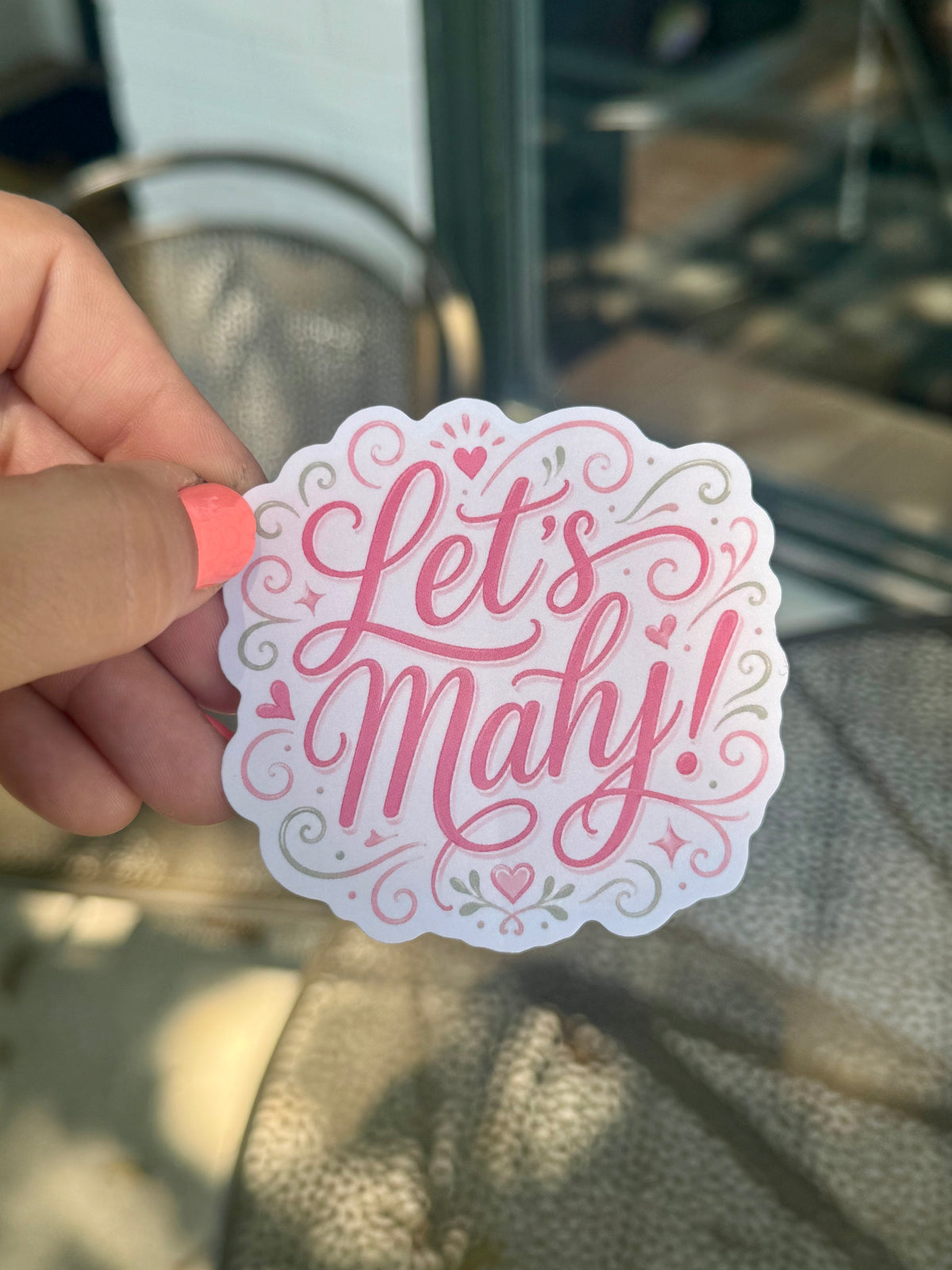 Let's Mahj! Sticker
