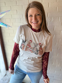 Christmas Dogs Graphic Tee