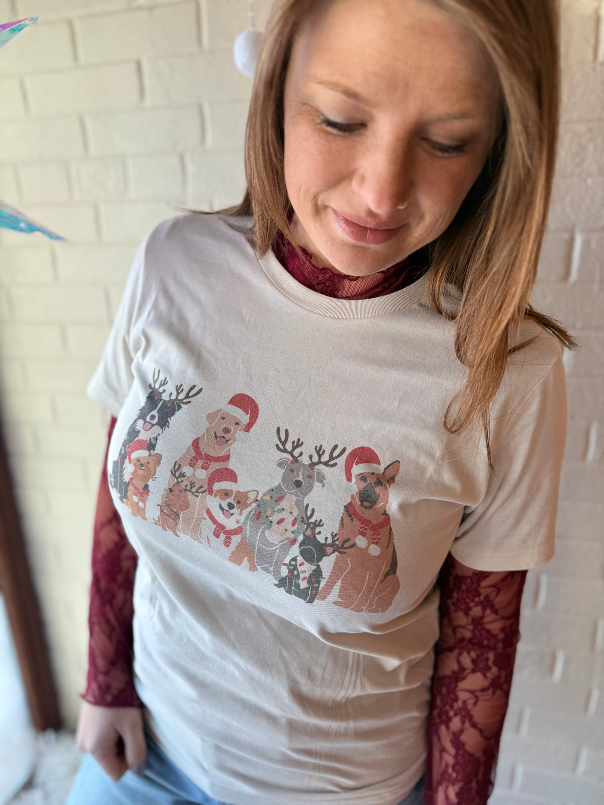 Christmas Dogs Graphic Tee