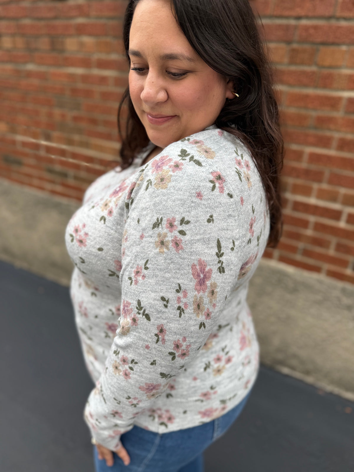Soft Petals Sweater