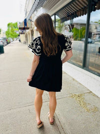 Scarlett Detailed Linen Dress