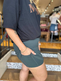 Evergreen Butter Skort
