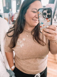Consider How Wildflower Graphic Top