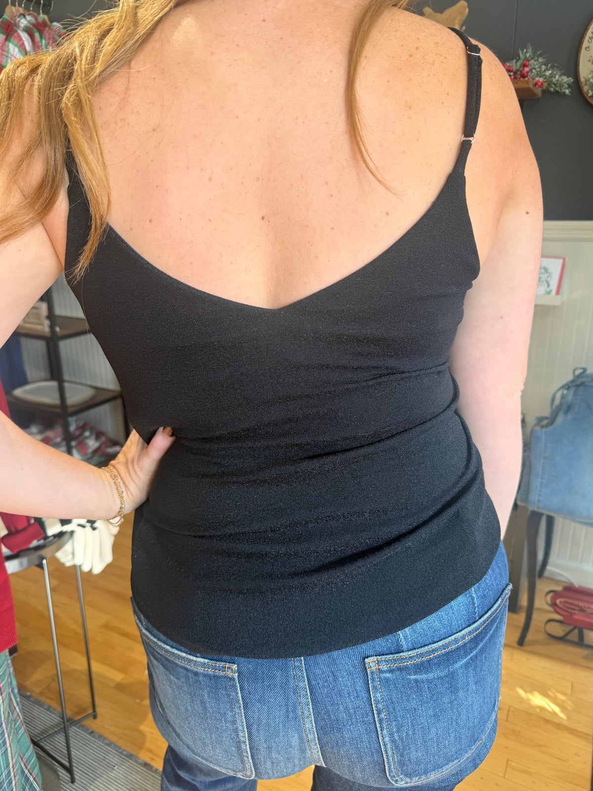 Black Glimmer Tank