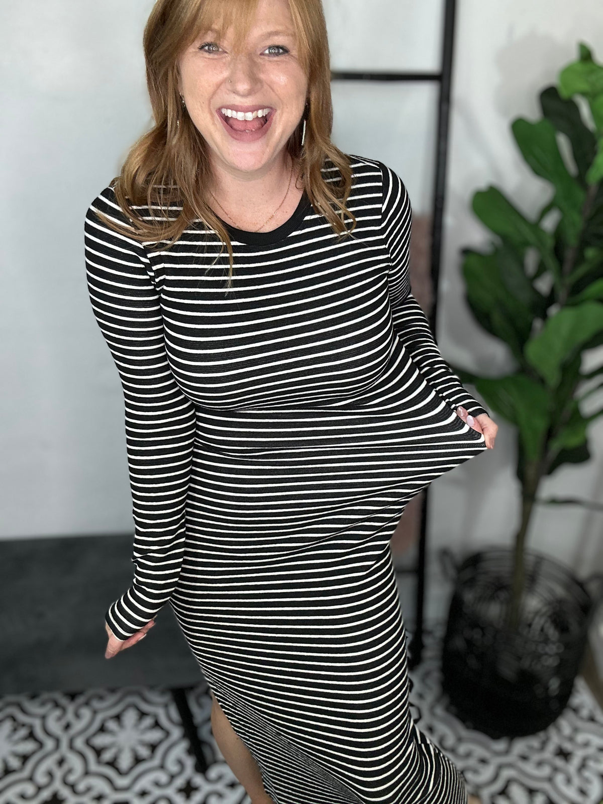 Stripe & Stroll Dress