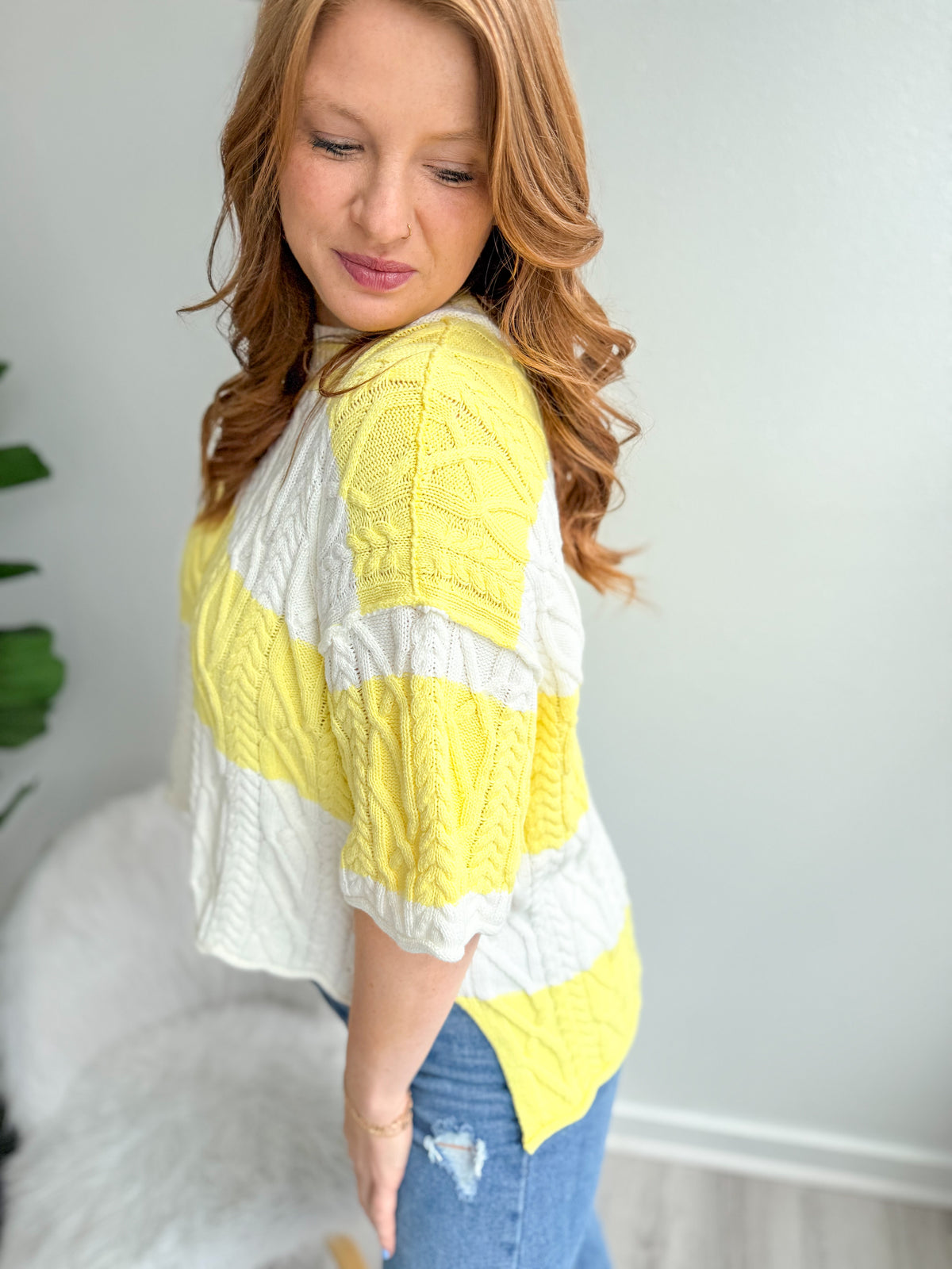 Sunshine Stripe Sweater