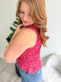 Rosey Picnic Top