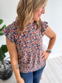 Wildflower Way Ruffle Top