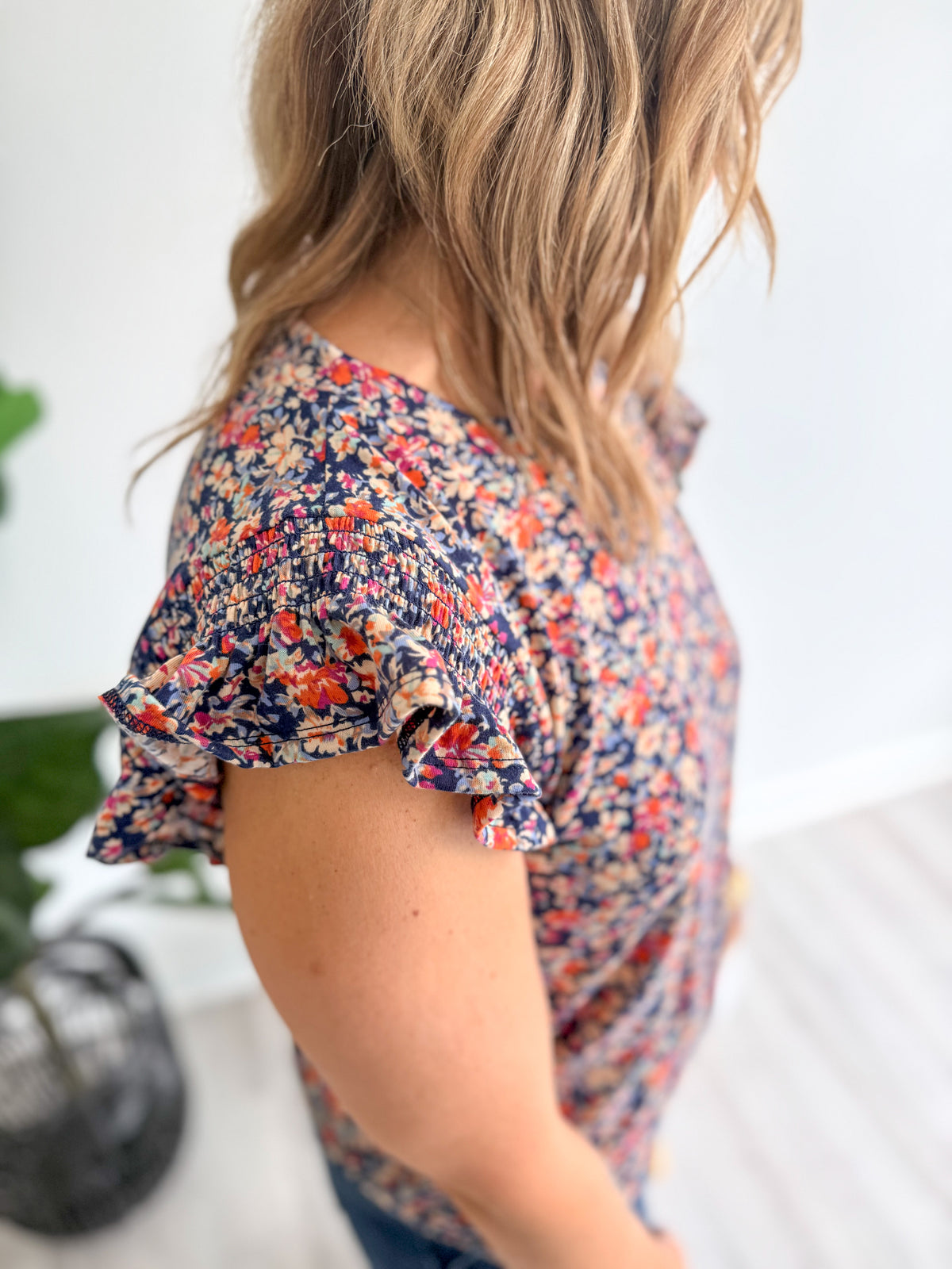 Wildflower Way Ruffle Top