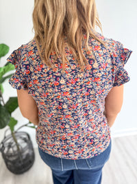 Wildflower Way Ruffle Top