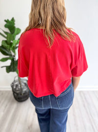 Firecracker Denim Star Top