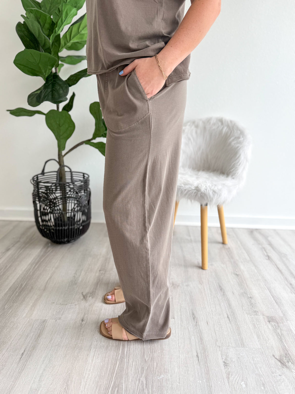 Stonewashed Lounge Pants