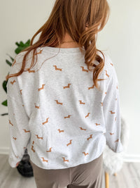 Wiener Dog Crewneck Sweatshirt