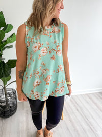 Mint Blossom Tank