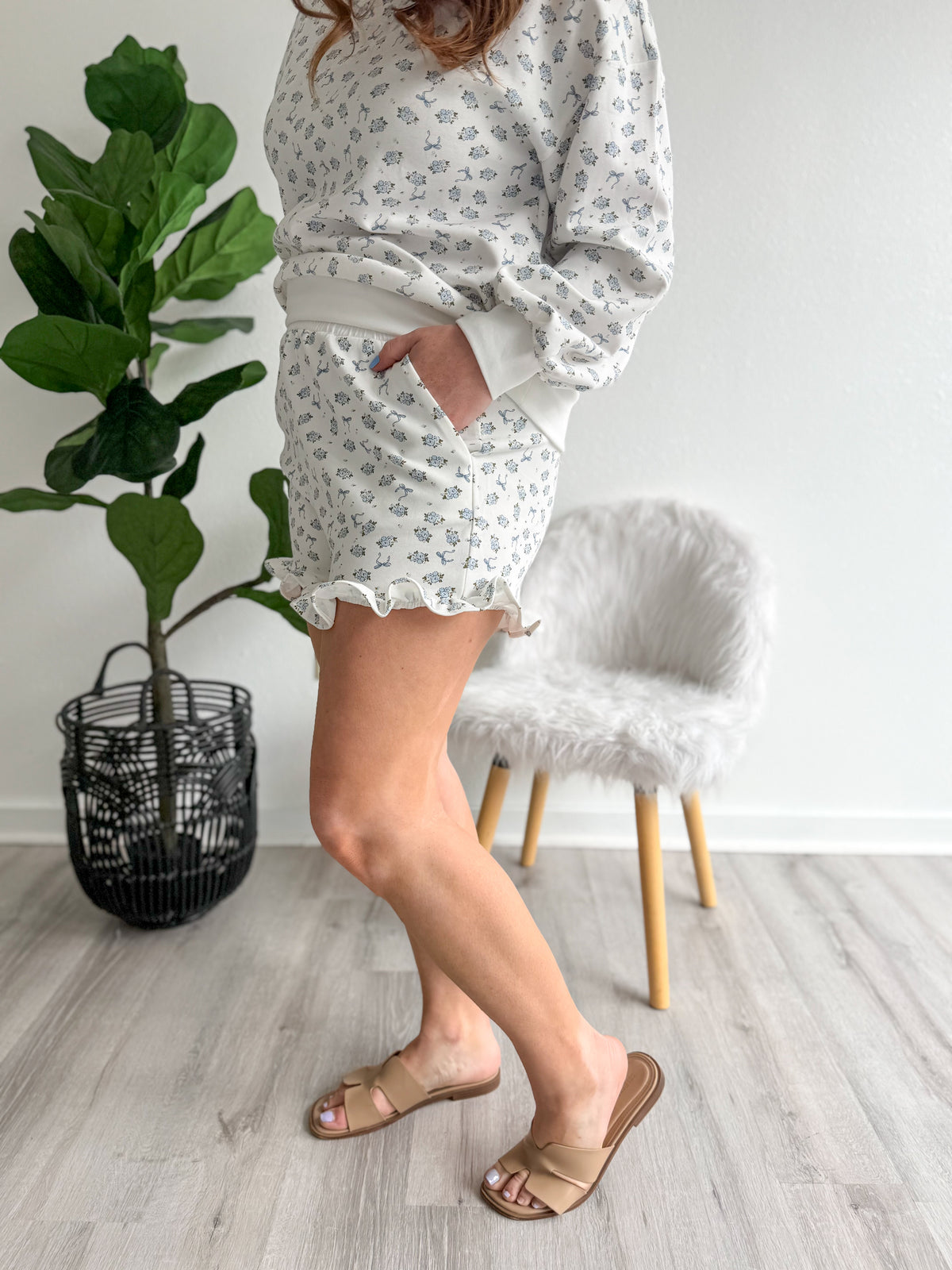 Petal Drift Shorts
