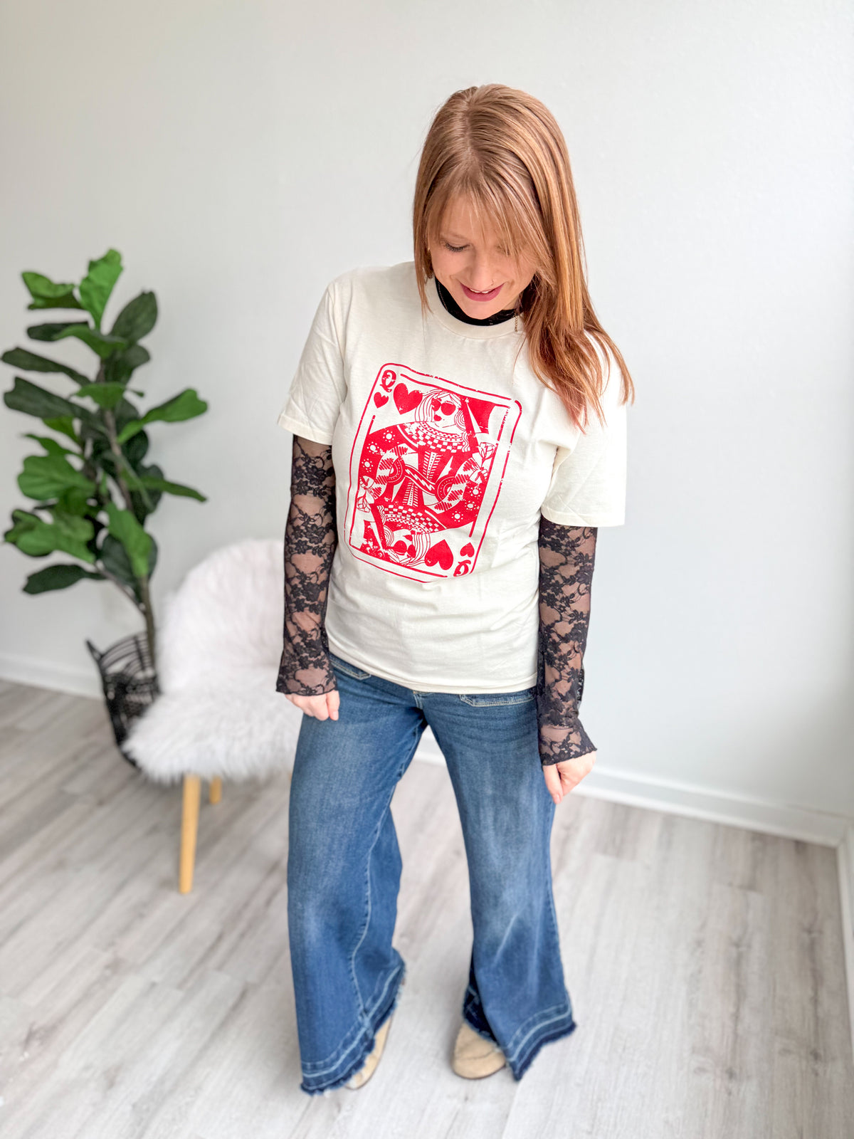 Queen of Hearts Graphic Tee