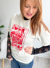 Queen of Hearts Graphic Tee