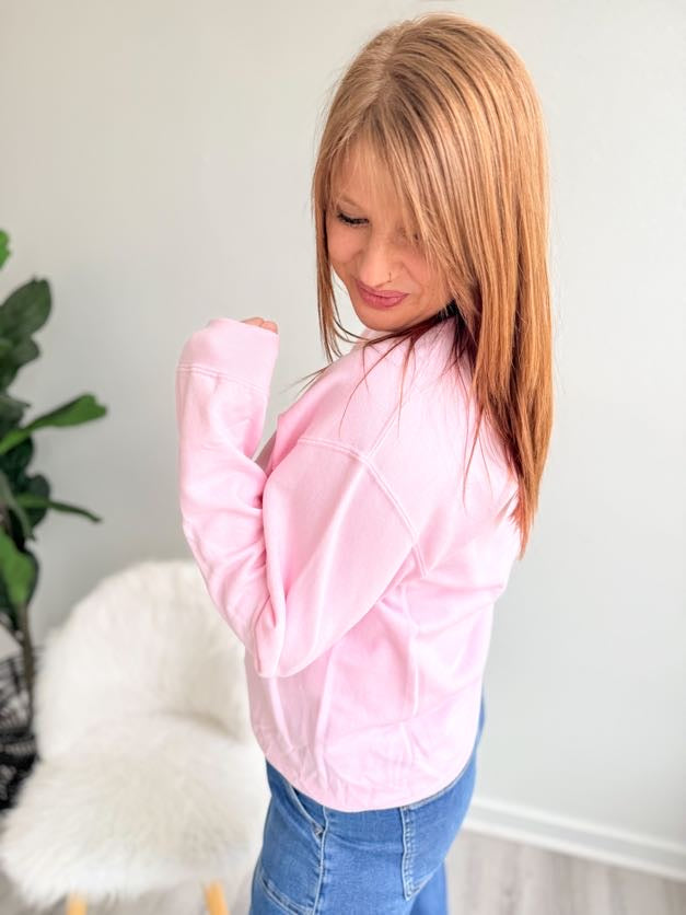 Heart Graphic Crewneck