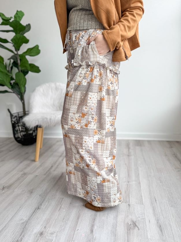 Patchwork Boho Pants