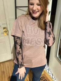 Hot Mess Graphic Tee