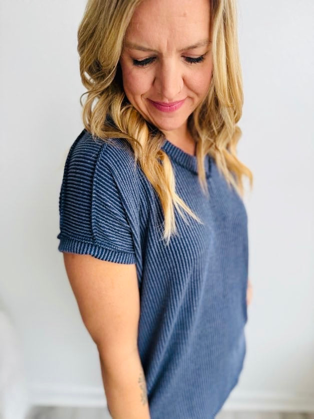 Casual Everyday Tee - Navy - NC