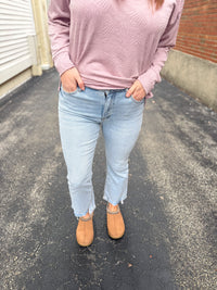 High Rise Kick Flare Denim - NC