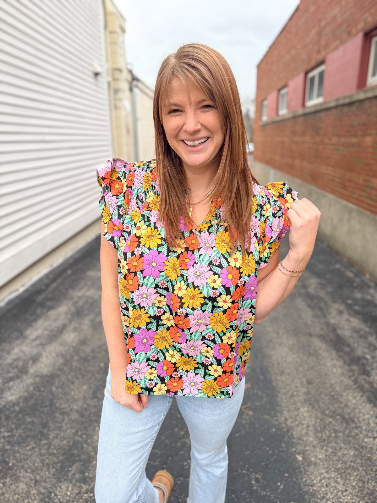 Lucy Spring Floral Top