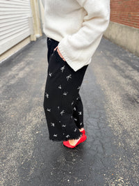 Linen Bow Pants