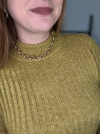 Chelsea Chunky Gold Chain Necklace