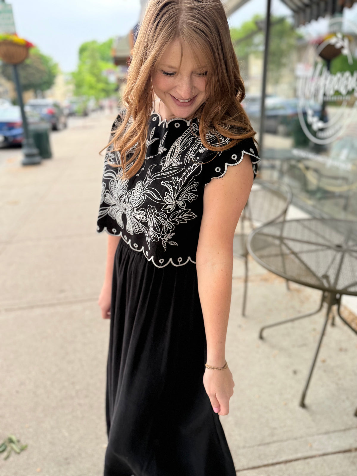 Raelyn Black Skirt