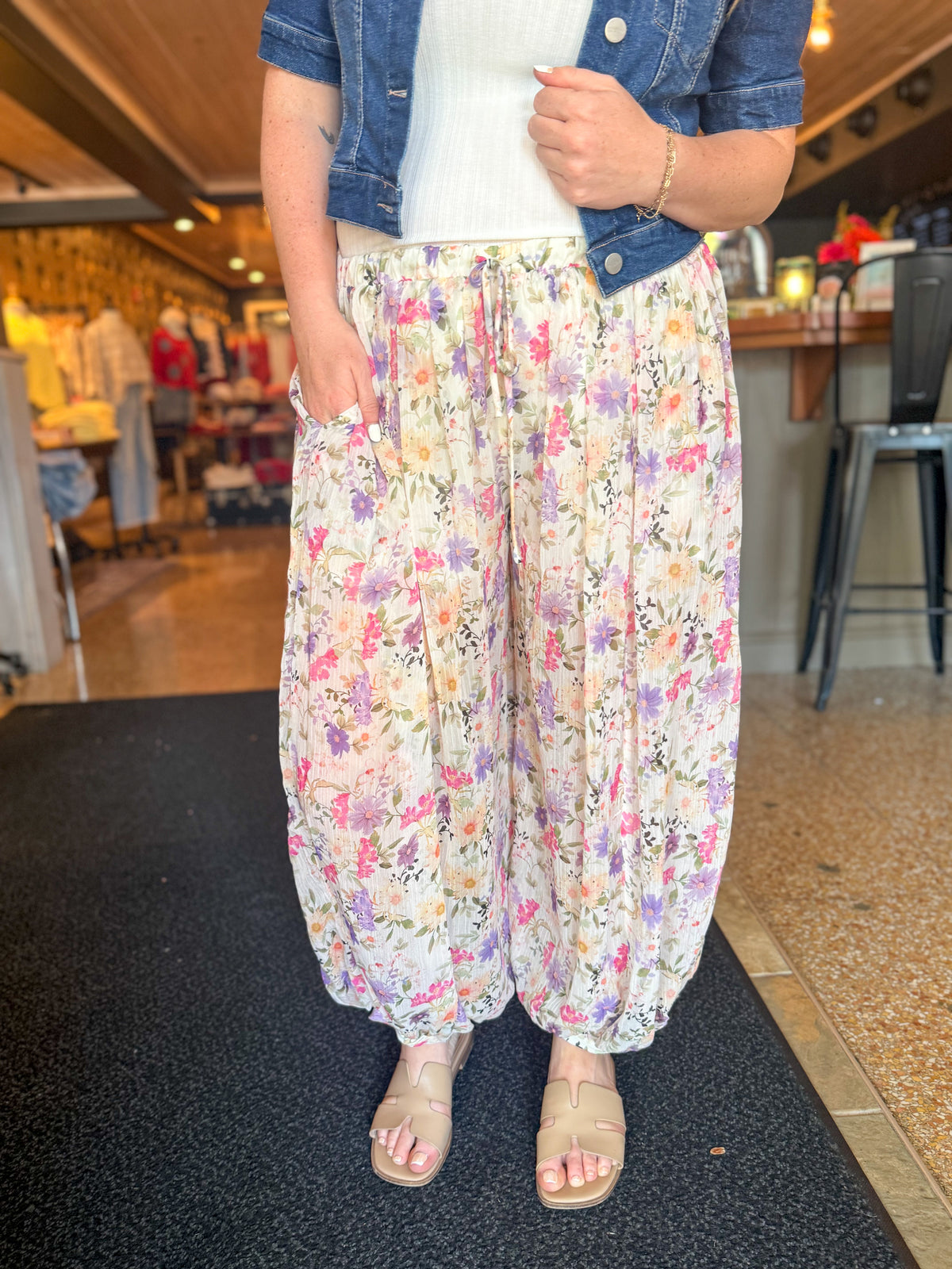 Blushing Meadow Pants